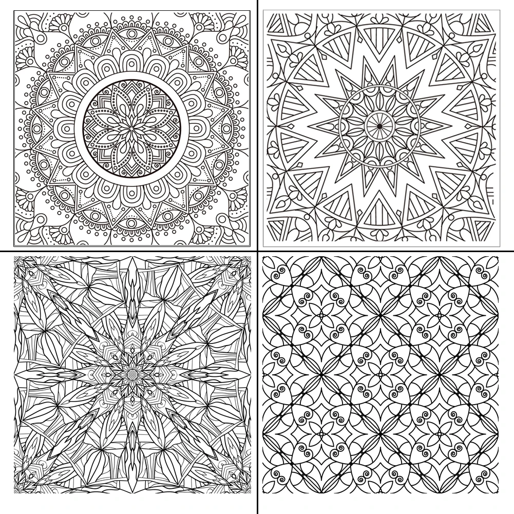 

Full Page Flower Clear Stamps For DIY Scrapbooking Card Making Silicone Stamps Fun Decoration Supplies