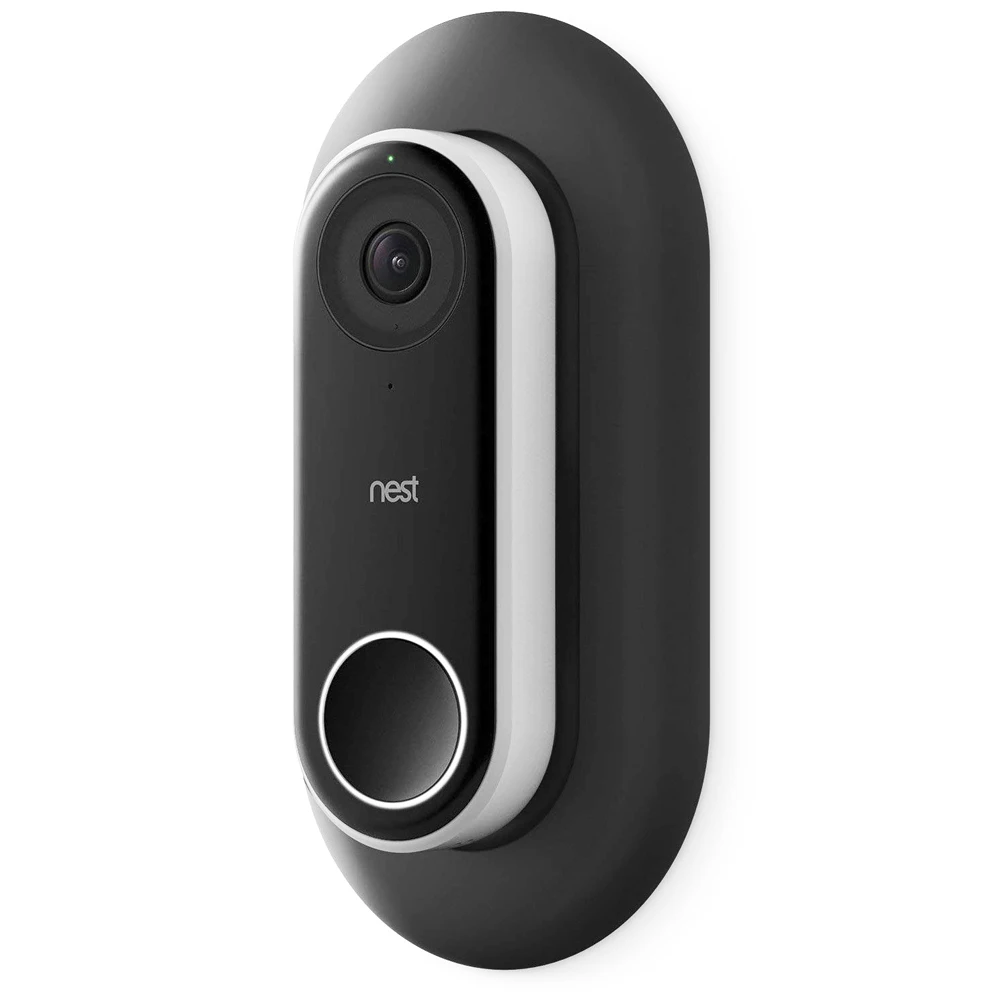 Nest Hello настенный защитный чехол, совместимый с регулируемым клиновидным двойным покрытием, УФ-стойкий Жесткий ABS Материал матовая отделка