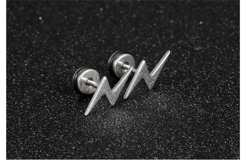 Высококачественные серьги-гвоздики из нержавеющей стали Mostyle для мужчин и женщин