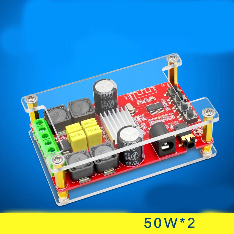 

TPA3116D2 DC12 ~ 24 В 50 Вт * 2 Высокая мощность 5,0 Bluetooth усилитель мощности
