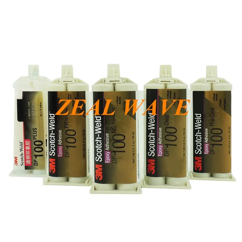 

3M DP100PLUS Glue Transparent 50ml Epoxy Resin AB Glue Metal Stainless Steel Bonding 1PCS