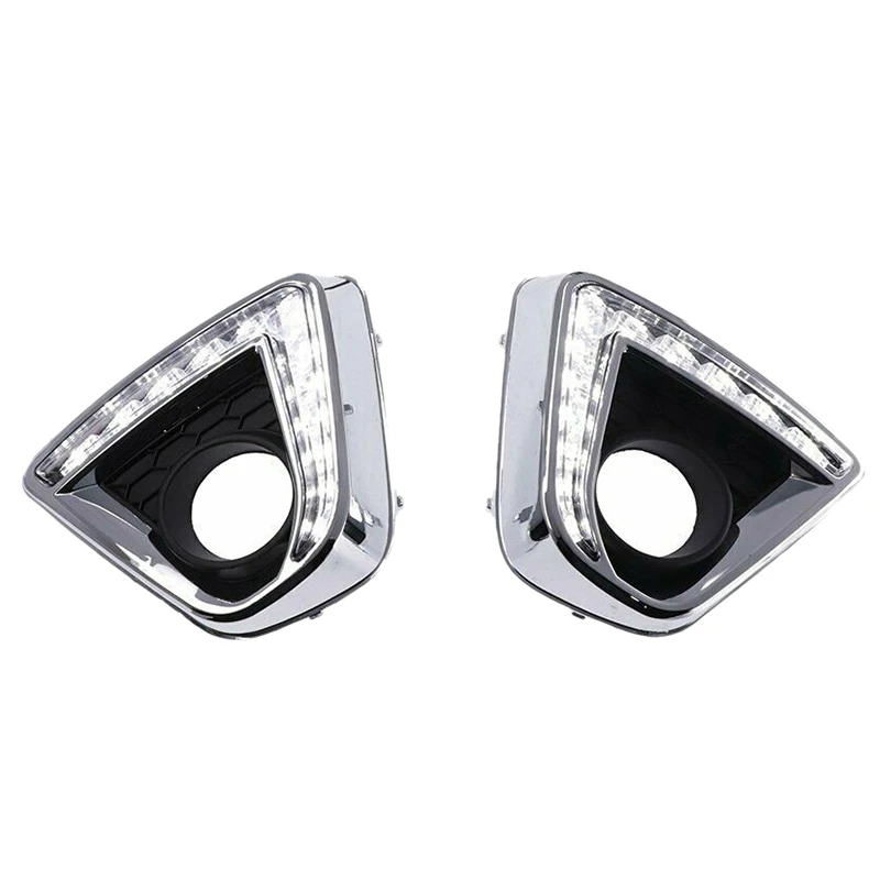 

2Pcs Car LED DRL Daytime Running Light Fog Turn Signal Lamp for Mazda CX-5 2012-2016