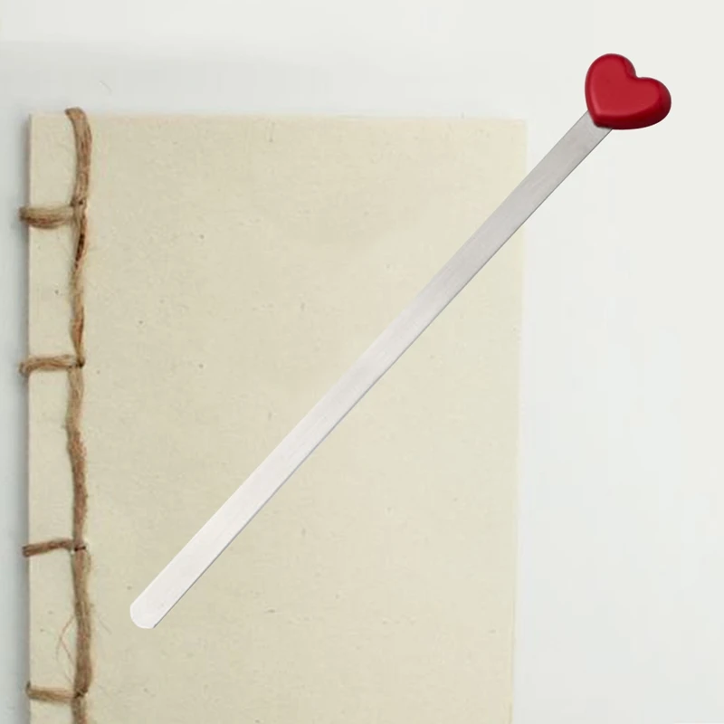 1 шт. закладки из нержавеющей стали креативная металлическая закладка для чтения