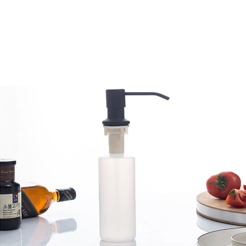 

Kitchen Soap Dispenser Faucets Liquid Shower Gel Bottle Bathroom Hand Wash Stainless Steel Pumps Household Hardware