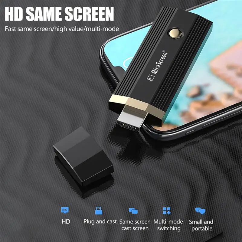 

A5 2.4G Dual Wifi Display Receiver TV Stick Wireless Dongle Adapter For IOS Android Window 8 1080P Full HD Audio Decoding