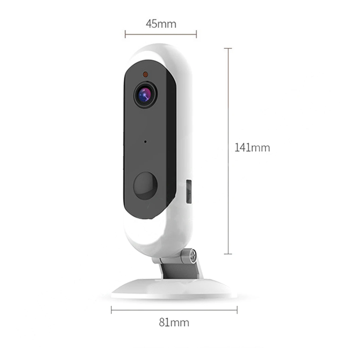 

360 Degree Rotatable Wireless WiFi Camera 1080P HD Home Surveillance Remote Monitoring Camera with 2 Way Audio Motion Detection