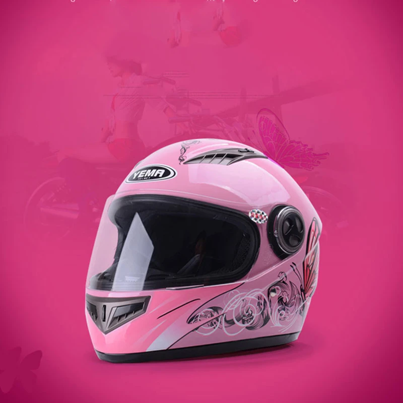 Мотоциклетный шлем для девочек универсальный езды по бездорожью модульные