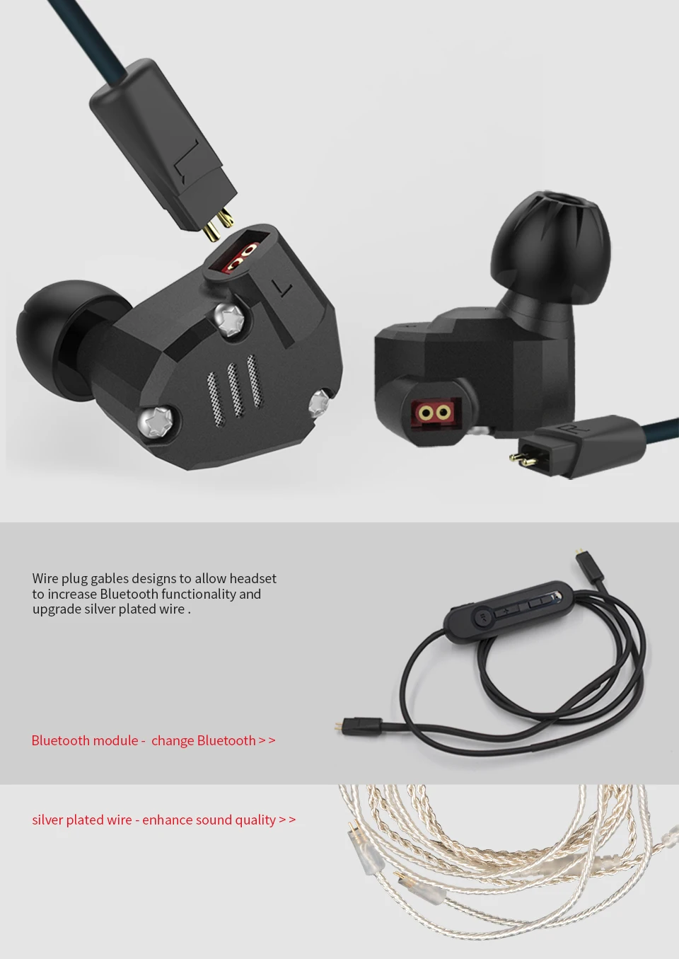 AK KZ ZS6 2DD+ 2BA гибридные наушники-вкладыши HIFI DJ Monito спортивные наушники для бега наушники-вкладыши гарнитура KZ AS10 ZST ZS10 AS16 ZS7