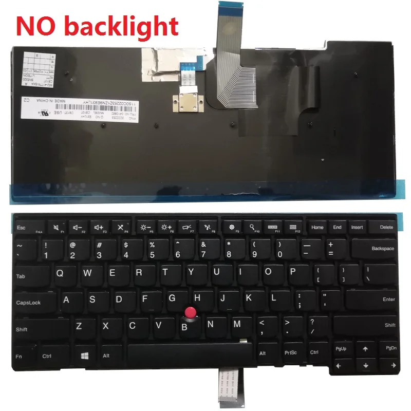 new us keyboard for thinkpad l440 l450 l460 t431 t431s t440 t440p t440s t450 t450s e431 e440 us laptop keyboard free global shipping