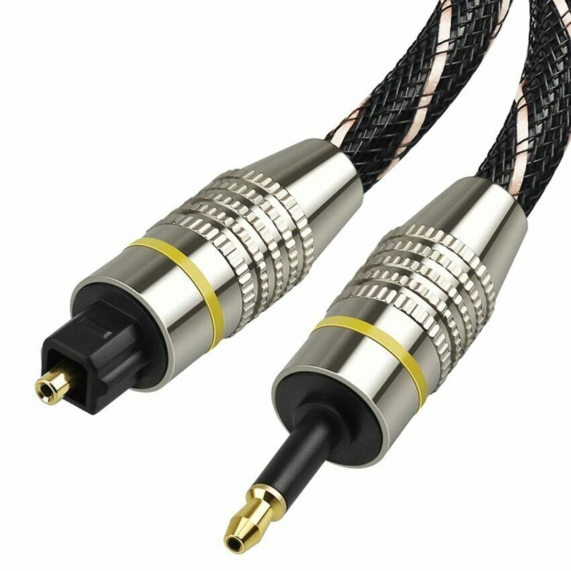 Оптический кабель Toslink to Mini 3 5 мм SPDIF с цифровым звуком м | Электроника