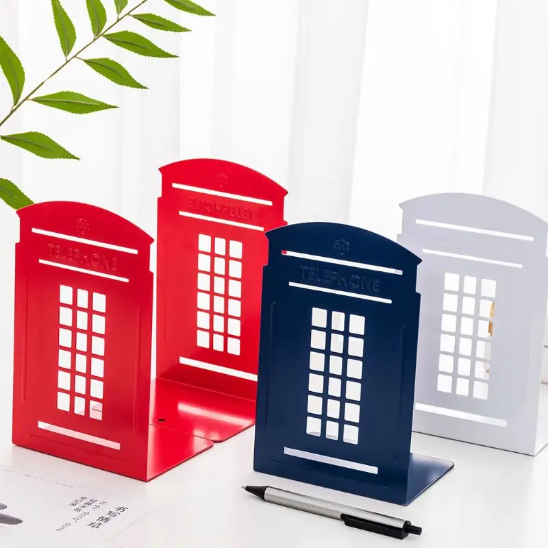 1 пара телефонная будка книжная Подставка поддержка настольная офисная