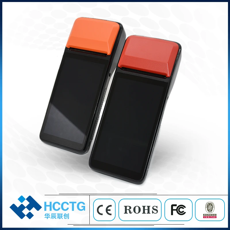 Умный Портативный POS-терминал 2 ГБ + 16 Гб Размер порта 4G Wifi Bluetooth Android с 58 мм