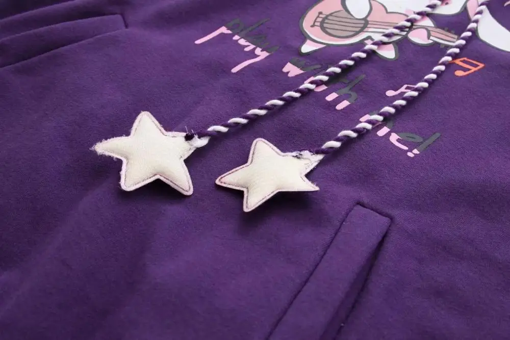 Wynne gadis/осенние женские толстовки с капюшоном и принтом кролика из мультфильма