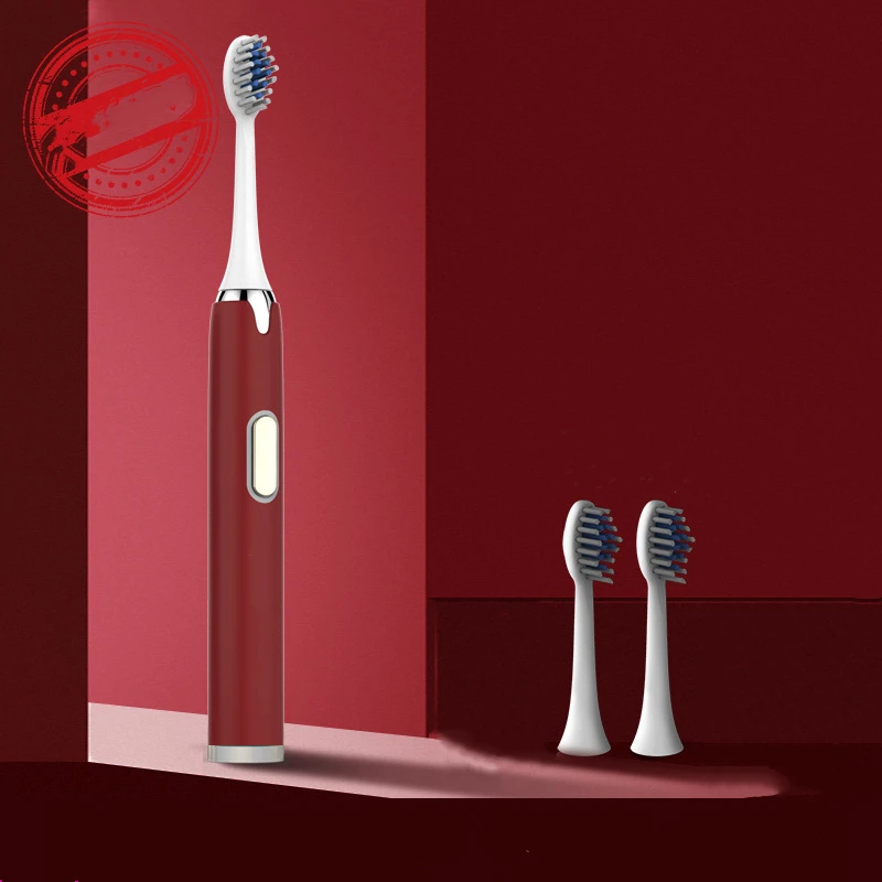 

Sonic Toothbrush Waterproof Tooth Brush Ultrasound Battery Power Electric Toothbrush Portable Toothbrush Teeth Clean Adult Brush