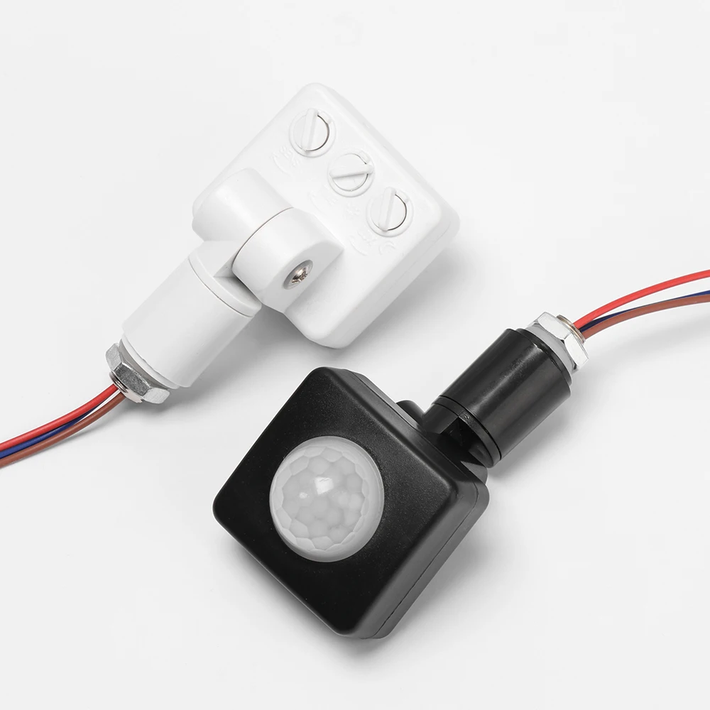 1 шт. ультратонкий Светодиодный прожектор PIR датчик движения Детектор