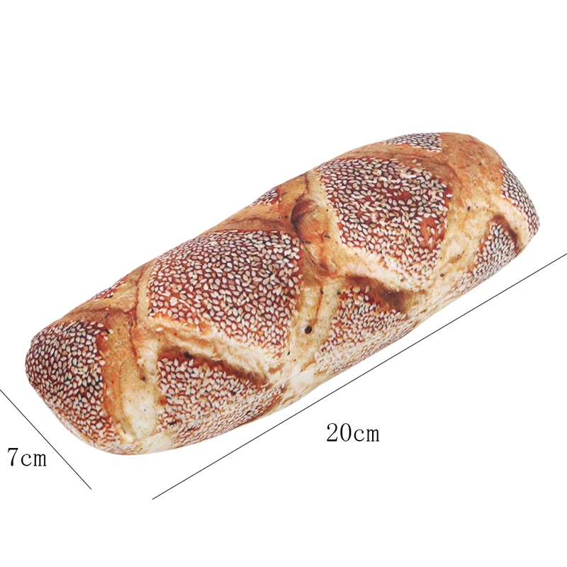 Декоративная подушка с имитацией закусок Подушка для спины длинным маслом