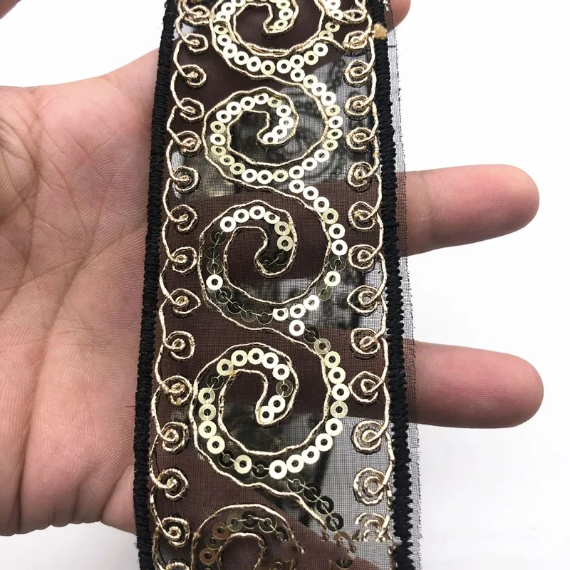 5 см Ширина кружевной ткани поделки своими руками Швейные Suppies украшения