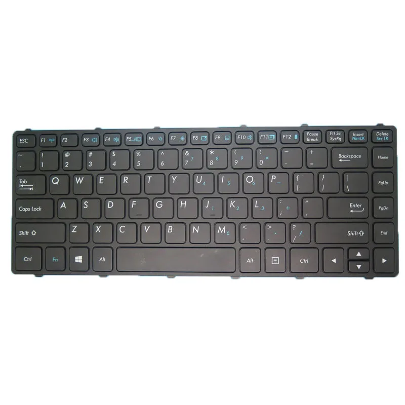 Американская клавиатура для Getac S410 SL3DYDAAADXX SL2DZDAAADXX SL2DYDAASDMX SL2DZDAASDXX SL4DYDDASFXX США без