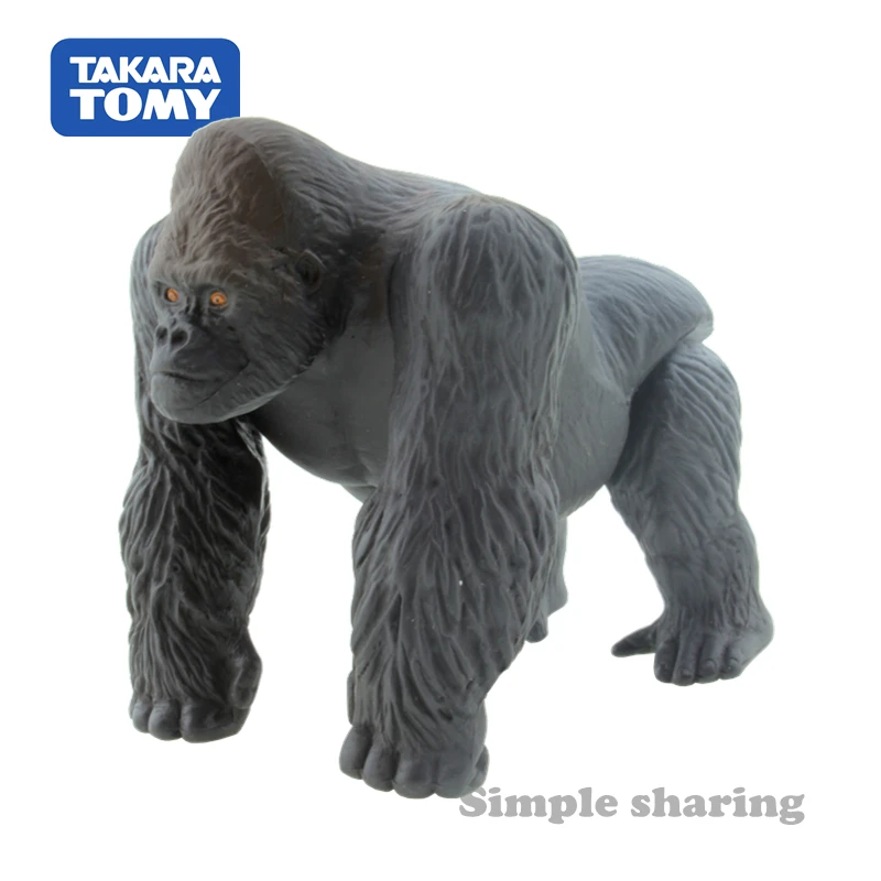 Takara Tomy Tomica Ania приключения животных Горилла As 09 литые пластмассовые игрушки для
