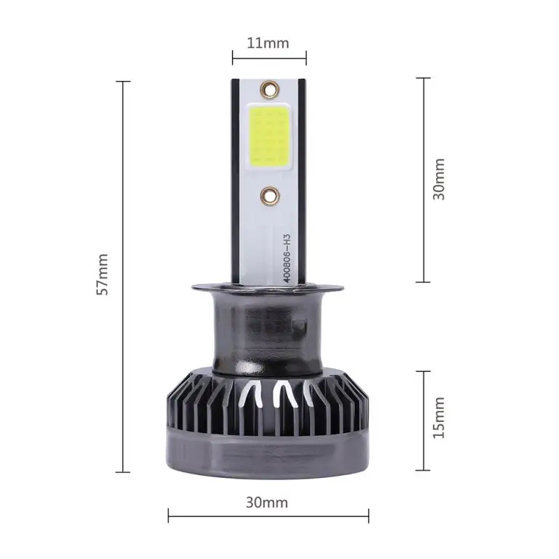 2 шт./пара Автомобильный светодиодный светильник на голову комплект для