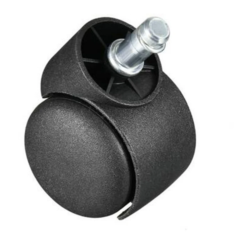 360 градусов Поворот ролики для офисного кресла 2-дюймовый Офис нейлон сдвоенное