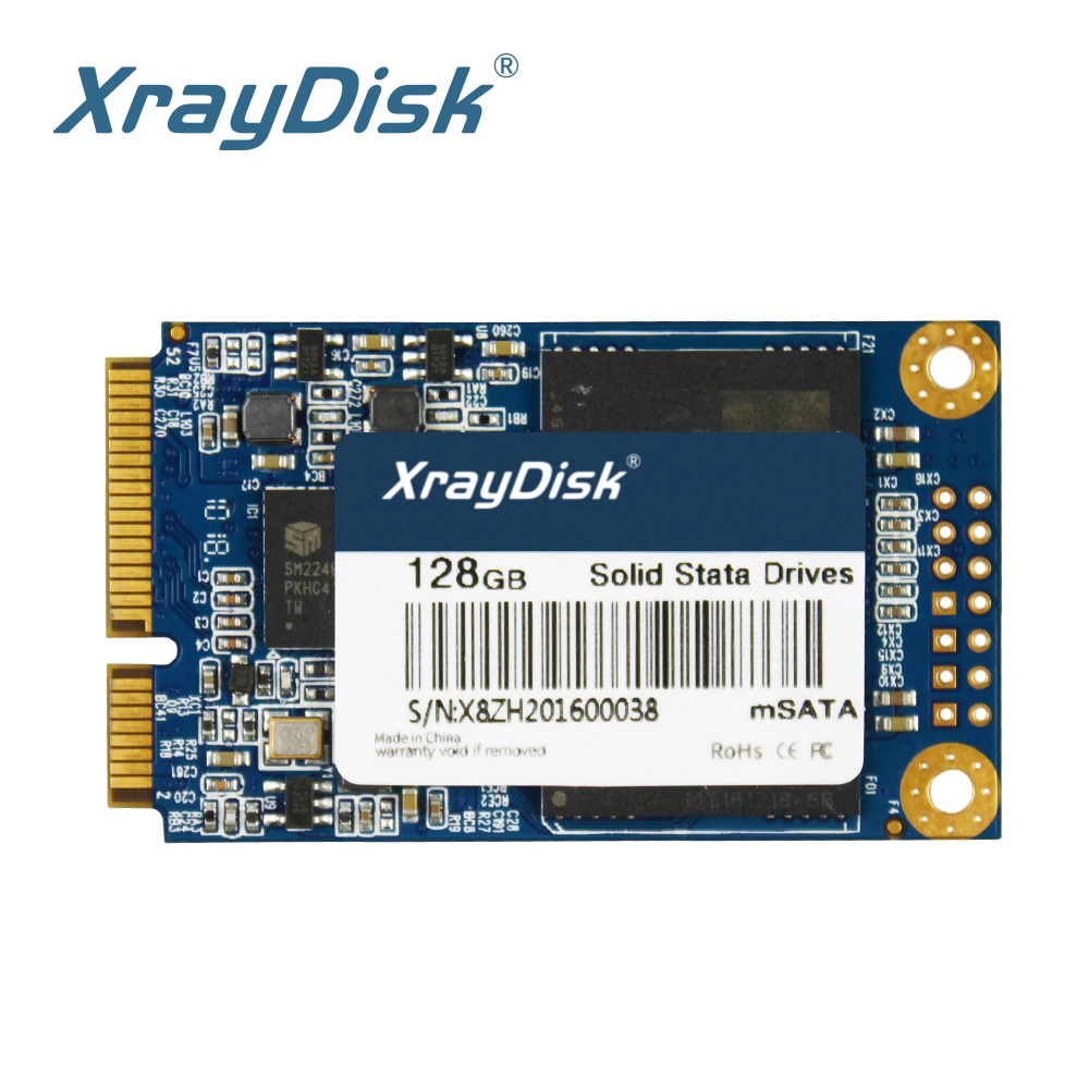 Внутренний жесткий диск XrayDisk Sata3 Msata SSD 64 ГБ 120 240 128 256 Mini Sata для ноутбуков и