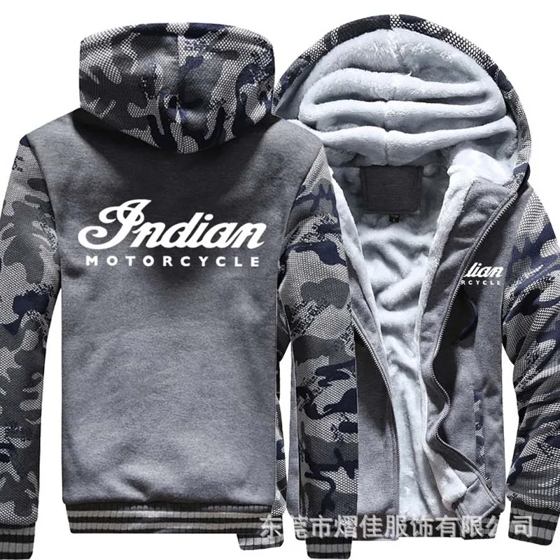 

Indian Winter Jacket Men's Cotton Warm Hoodies Casual sweatshirt Male Thicken coats Sweatshirt top Hoodie size M~6XL