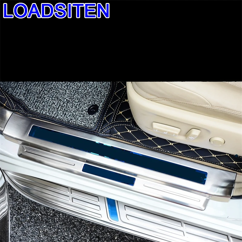 Car Chromium Decorative Rear Panels Foot Pedal Exterior Modification Trim 10 11 12 13 14 15 16 17 18 19 FOR Toyota Prado | Автомобили и