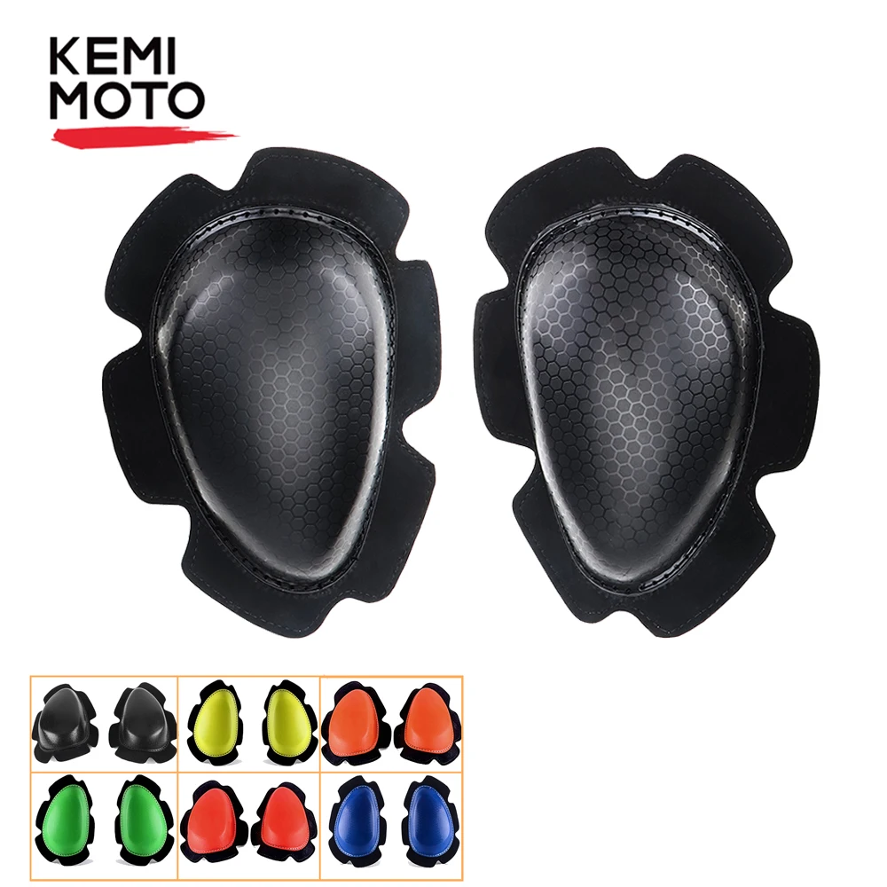 KEMiMOTO, 1 пара, наколенники, ползунки, мотоциклетные защитные шестерни, наколенники, ползунки для гонок, велоспорта, спорта, велосипеда, наколенники