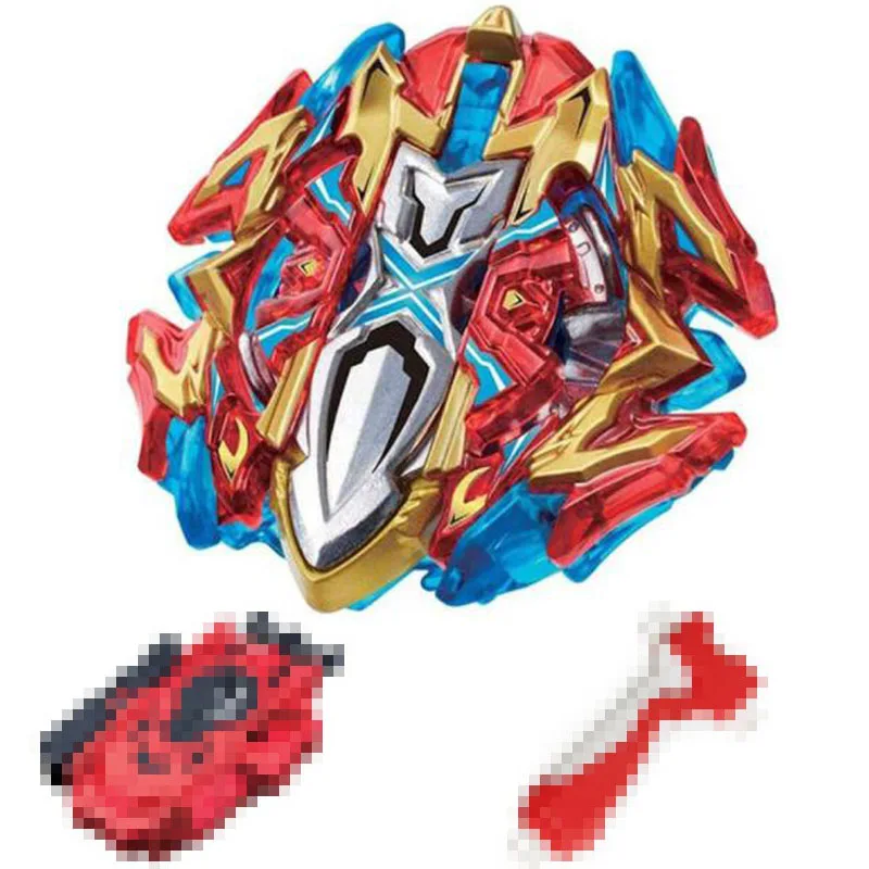 

B-X TOUPIE BURST BEYBLADE SPINNING TOP B-120 Starter Buster Excalibur.1`.Sw With Grip LR Launcher toupie jeux