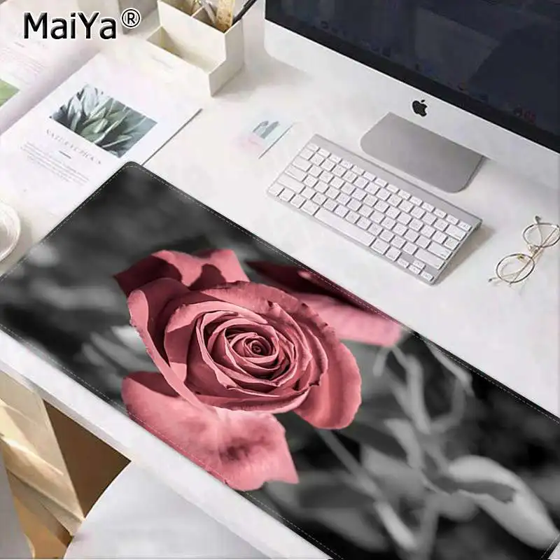 

Maiya Red Rose Pink Rosejpg Gamer Speed Mice Retail Small Rubber Mousepad Speed/Control Version Large Gaming Mouse Pad