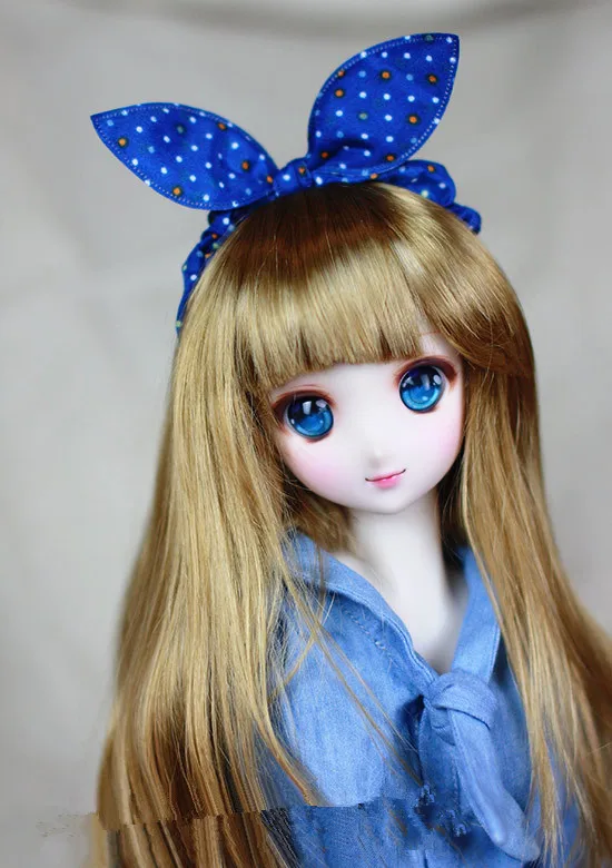

3 point uncle BJD.SD.DD baby accessories super cute rabbit ear bow hair band