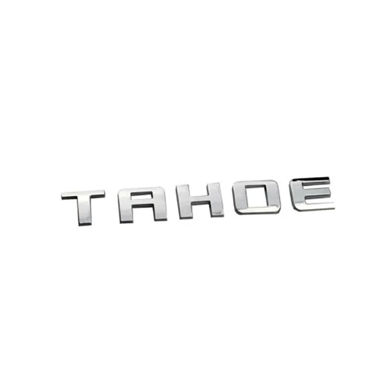 Алюминиевые 3D буквы имя эмблема наклейки для Chevrolet Tahoe Side | Автомобили и мотоциклы