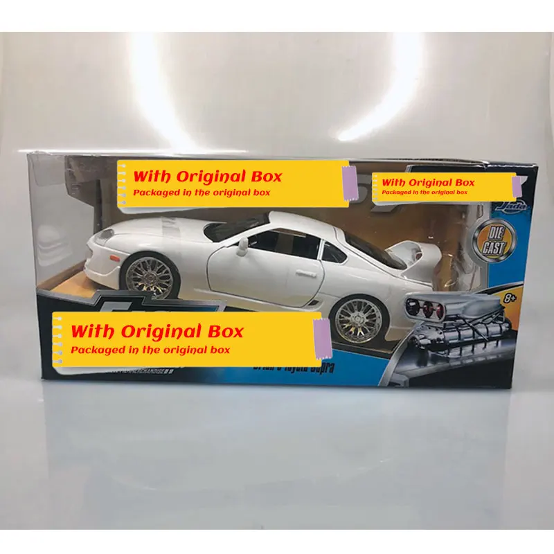 JADA 1/24 масштабная серия фильмов Модель автомобиля игрушки Nissan Skyline GTR R34 литая металлическая модель автомобиля игрушка для коллекции, подарок, для детей