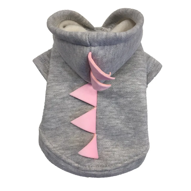 

Dog clothes winter clothes pet supplies clothing small puppies dinosaur sweatshirt thick spring and autumn small dog clothes