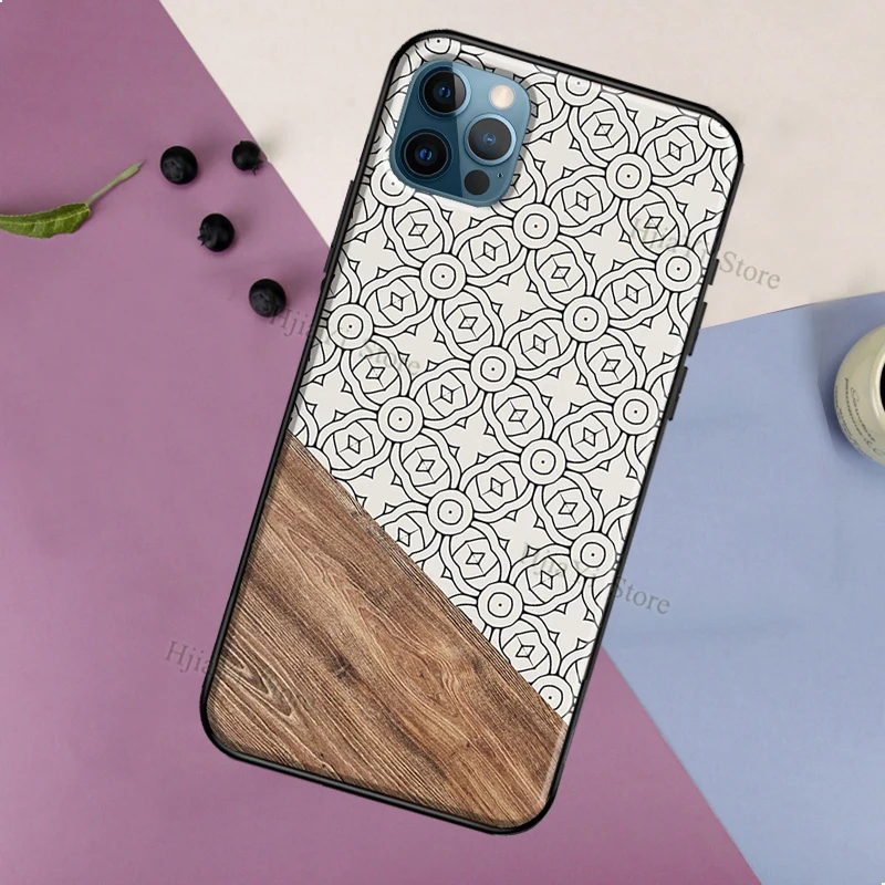 Чехол в стиле бохо с растительными листьями коровой КАКТУСОМ для iPhone 11 14 12 13 Pro Max X