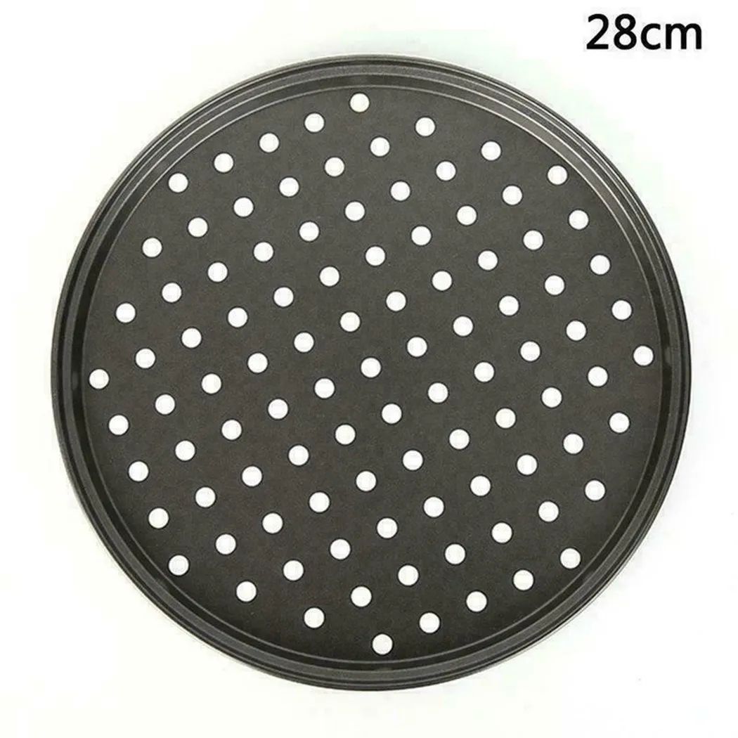 

Baking Pizza Pan Black CRISPER Carbon Steel Dishwasher Freezer Nonstick
