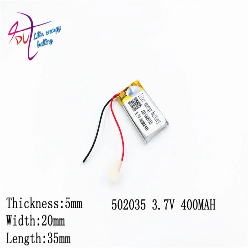 Литровый аккумулятор 3,7 v литий-полимерный 522035 502035 052035 400mah Mp3 диктофон