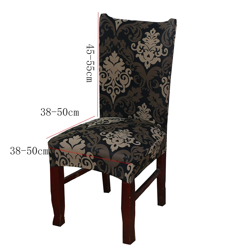 Винтажная столовая Универсальная крышка стула растягивающийся стул из