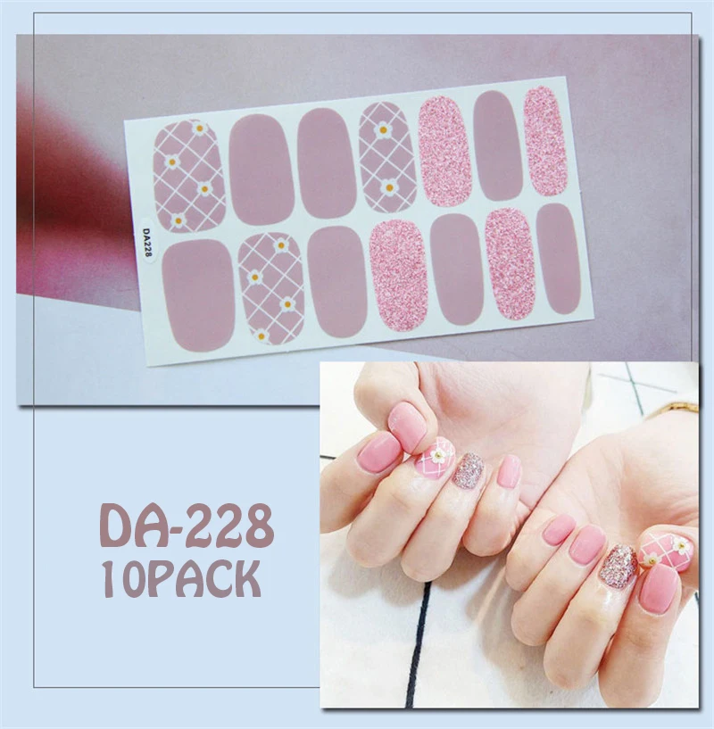 10 шт. наклейки для ногтей улыбка | Красота и здоровье