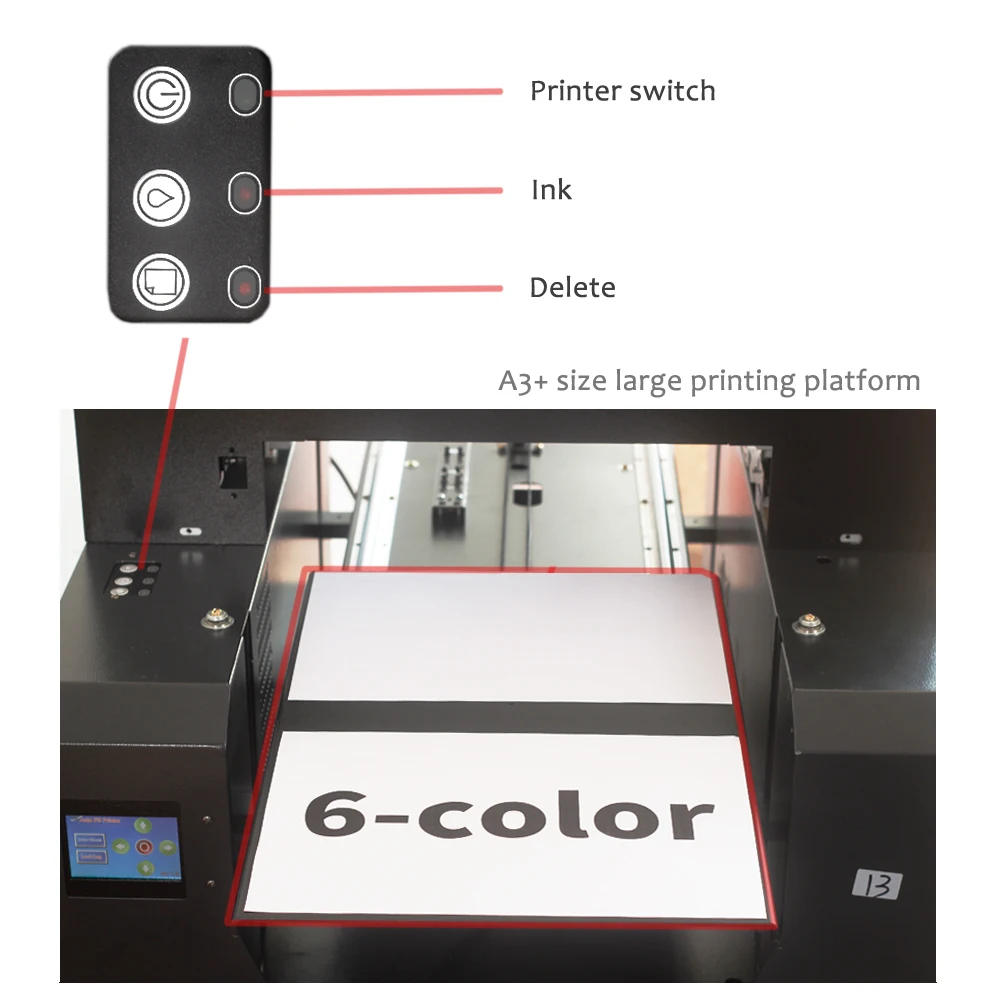 ONEVAN..A3 Cylinder Round Water Bottle UV Printer Digital Automatic Logo Custom Flatbed Printing Machine | Компьютеры и офис