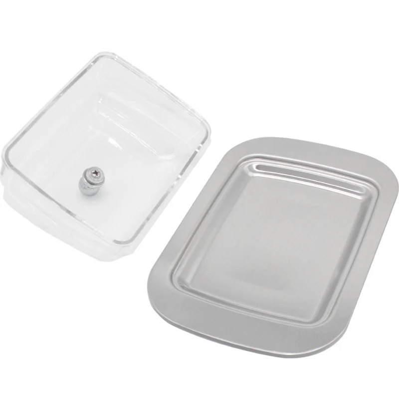 Горячая нержавеющая сталь масло блюдо коробка контейнер для хранения сыра