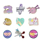 Модная комбинированная брошь в виде ножниц для швейной машинки, значок, брошь для хорошего друга, пара, боксерская брошь в форме сердца, шерстяной значок на лацкан, ювелирное изделие