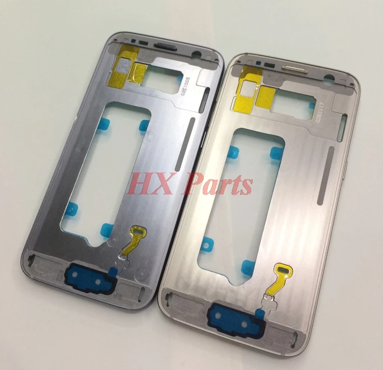 Для Samsung Galaxy S7 Edge G935 G930 средняя рамка Корпус Передняя корпуса с боковыми кнопками +