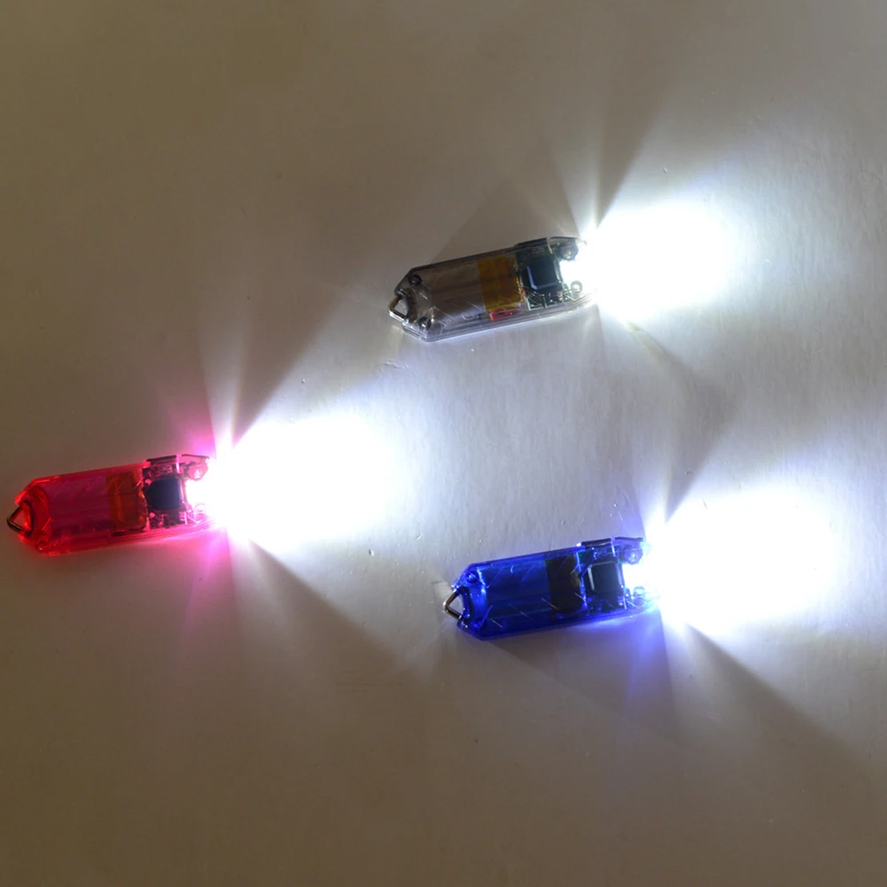 Компактный фонарик 45LM перезаряжаемая мини трубка usb зарядка портативный 2 режима
