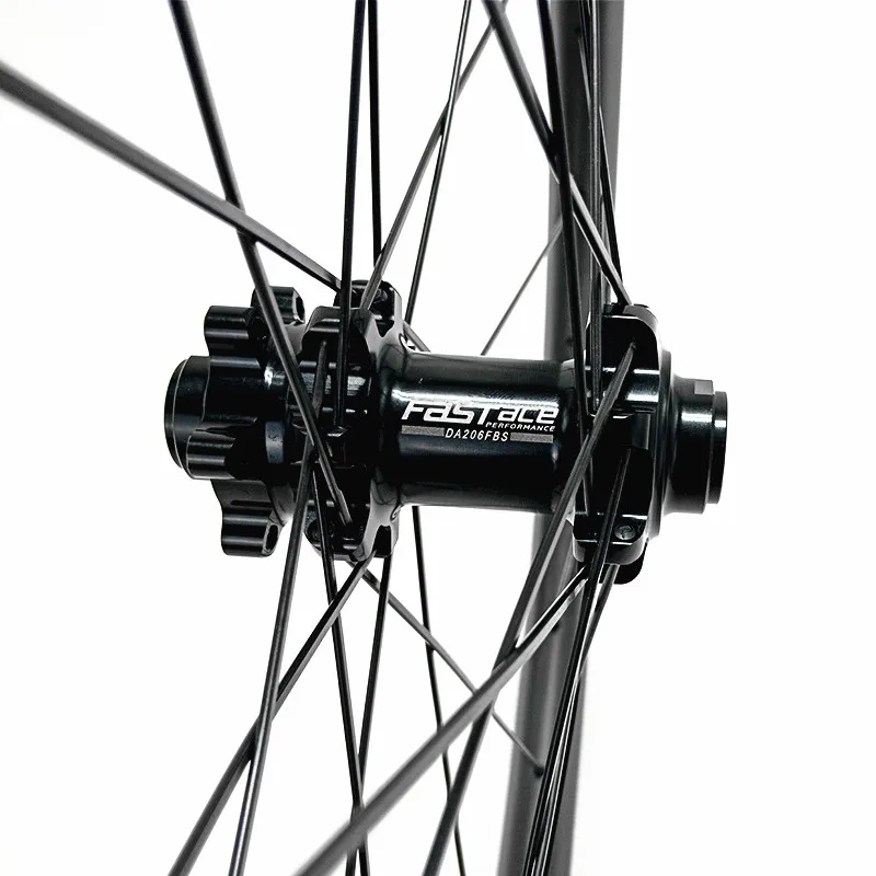 27,5 er Углеродные mtb колеса 27,4x23 мм Асимметричные бескамерные дисковые колеса FASTace DA206 100x15 142x12 mtb велосипедные колеса столб 1423