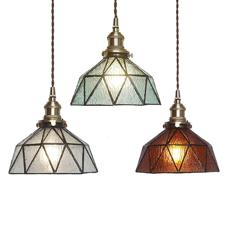Скандинавский Лофт медное стекло подвесные светильники промышленный стиль