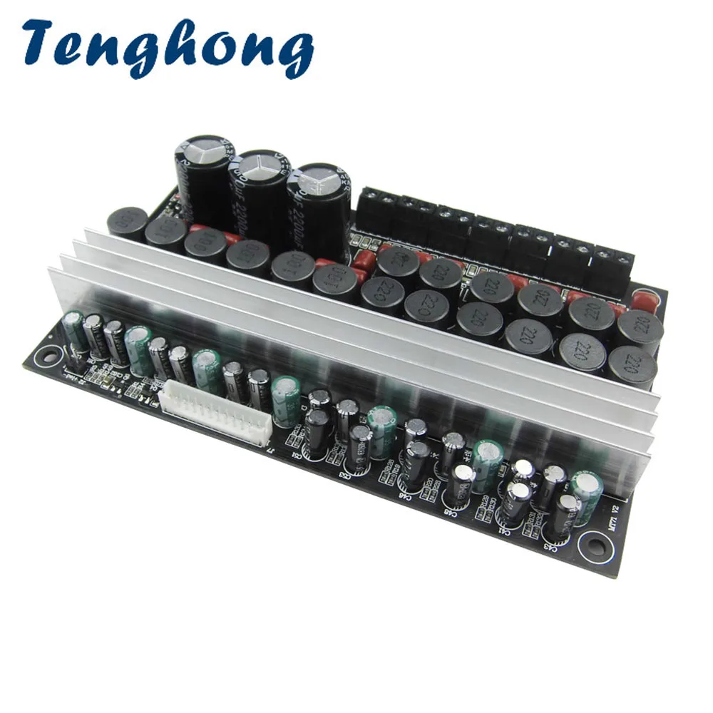 Плата цифрового усилителя мощности Tenghong MT7.1 TPA3116 50 Вт 100 сабвуфер объемный динамик