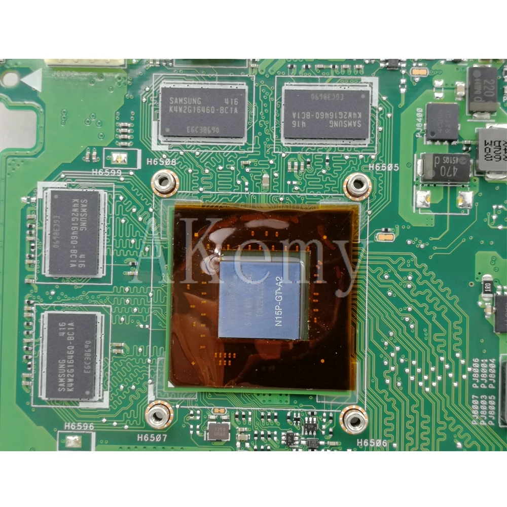 Akemy N56JR материнская плата для ноутбука For Asus N56JK N56J N56 тест оригинальная I7-4700HQ GTX760M-2G