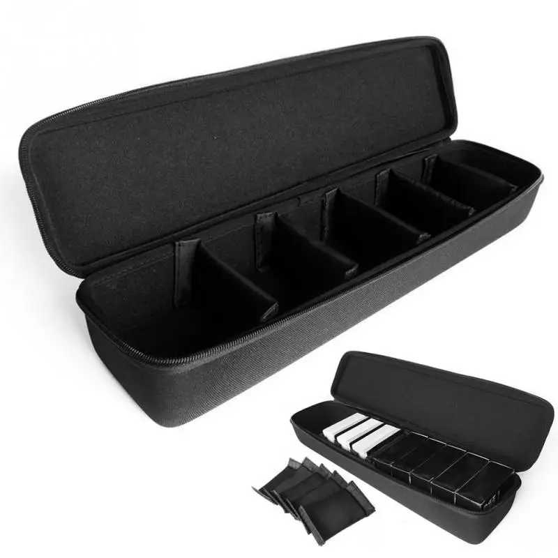 Черный композитный чехол для переноски дорожная жесткая коробка игр Чехол карт